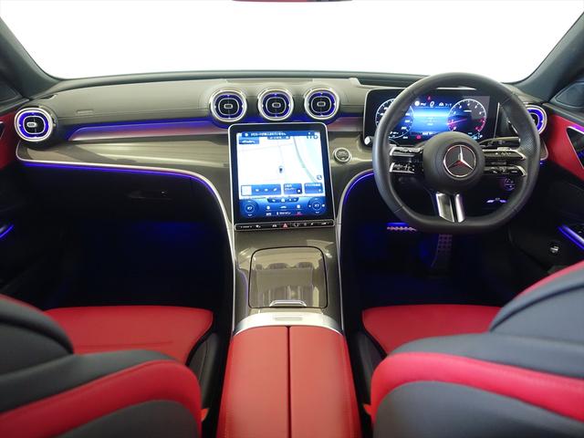 Ｃクラス Ｃ２００　アバンギャルド　ＡＭＧラインパッケージ　レザーエクスクルーシブパッケージ　ベーシックパッケージ　Ｂｌｕｅｔｏｏｔｈ接続　ＥＴＣ　ＬＥＤヘッドライト　ＴＶ　アイドリングストップ　クルーズコントロール　サイドカメラ（12枚目）