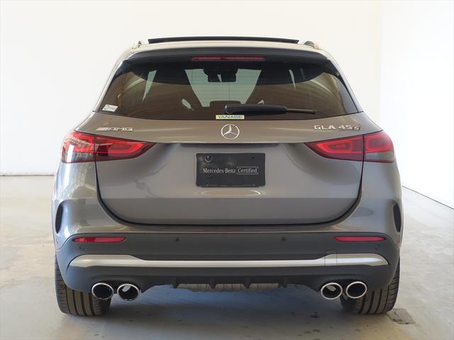 GLAクラス GLA45 S 4MATIC+ AMGパフォーマンスパッケージ AMGアドバンスドパッケージ Bluetooth接続 ETC LEDヘッドライト TV アイドリングストップ クルーズコントロール コネクテッド機能 サイドカメラ(4枚目)