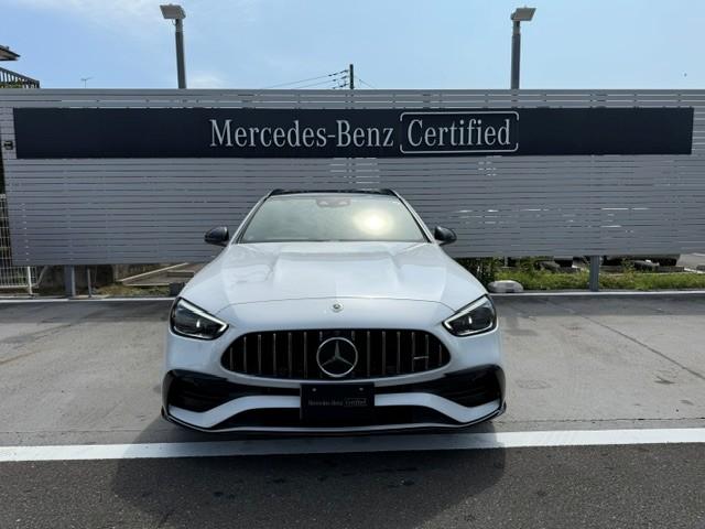 Ｃクラスステーションワゴン Ｃ４３　４ＭＡＴＩＣ　ステーションワゴン　Ｂｌｕｅｔｏｏｔｈ接続　ＥＴＣ　ＬＥＤヘッドライト　ＴＶ　アイドリングストップ　クルーズコントロール　サンルーフ・ガラスルーフ　シートヒーター　ナビ　バックモニター　パワーシート　横滑り防止装置（2枚目）