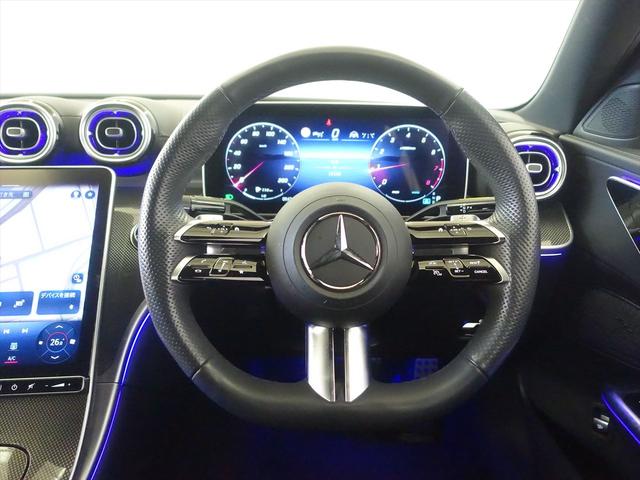 Ｃクラス Ｃ１８０　アバンギャルド　ＡＭＧラインパッケージ　ベーシックパッケージ　Ｂｌｕｅｔｏｏｔｈ接続　ＥＴＣ　ＬＥＤヘッドライト　ＴＶ　アイドリングストップ　クルーズコントロール　コネクテッド機能　サイドカメラ　シートヒーター（17枚目）