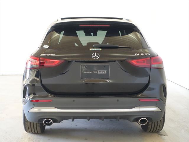 GLAクラス GLA35 4MATIC AMGパフォーマンスパッケージ AMGアドバンスドパッケージ Bluetooth接続 ETC LEDヘッドライト TV アイドリングストップ クルーズコントロール コネクテッド機能 サイドカメラ(3枚目)
