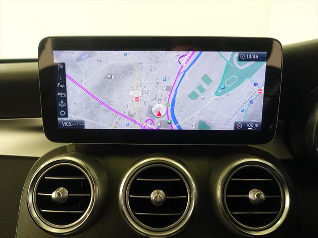 Ｃクラス Ｃ２２０　ｄ　アバンギャルド　ＡＭＧライン　レーダーセーフティパッケージ　Ｂｌｕｅｔｏｏｔｈ接続　ＥＴＣ　ＬＥＤヘッドライト　ＴＶ　アイドリングストップ　クルーズコントロール　コネクテッド機能　シートヒーター　トランクスルー　ナビ（10枚目）