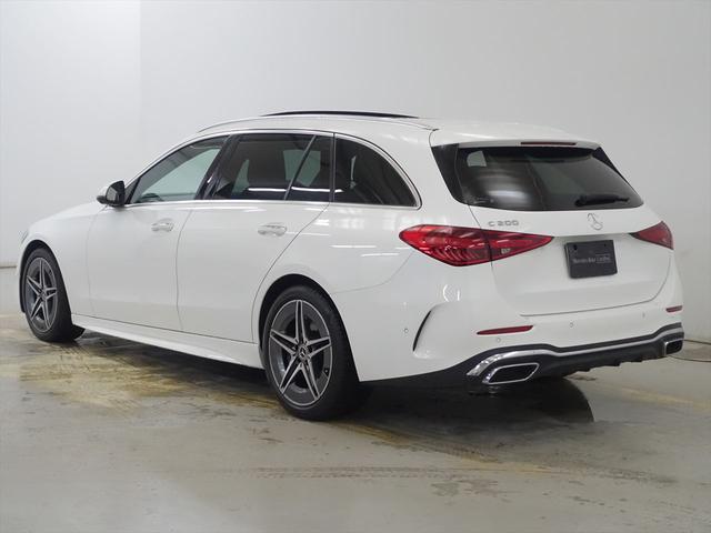 Ｃクラスステーションワゴン Ｃ２００　ステーションワゴン　アバンギャルド　ＡＭＧラインパッケージ　レザーエクスクルーシブパッケージ　Ｂｌｕｅｔｏｏｔｈ接続　ＥＴＣ　ＬＥＤヘッドライト　ＴＶ　アイドリングストップ　クルーズコントロール　コネクテッド機能　サイドカメラ（4枚目）
