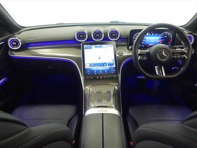Ｃクラスステーションワゴン Ｃ２００　ステーションワゴン　アバンギャルド　ＡＭＧラインパッケージ　レザーエクスクルーシブパッケージ　Ｂｌｕｅｔｏｏｔｈ接続　ＥＴＣ　ＬＥＤヘッドライト　ＴＶ　アイドリングストップ　クルーズコントロール　コネクテッド機能　サイドカメラ（12枚目）