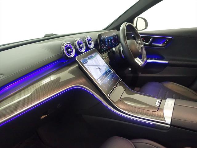 Ｃクラスステーションワゴン Ｃ２００　ステーションワゴン　アバンギャルド　ＡＭＧラインパッケージ　レザーエクスクルーシブパッケージ　Ｂｌｕｅｔｏｏｔｈ接続　ＥＴＣ　ＬＥＤヘッドライト　ＴＶ　アイドリングストップ　クルーズコントロール　コネクテッド機能　サイドカメラ（19枚目）