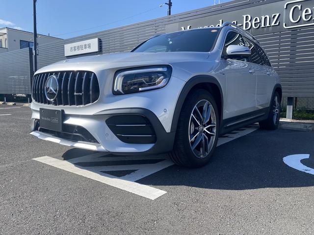 GLB GLB35 4MATIC 3列シート Bluetooth接続 ETC LEDヘッドライト TV アイドリングストップ クルーズコントロール コネクテッド機能 サイドカメラ シートヒーター トランクスルー ナビ バックモニター(3枚目)