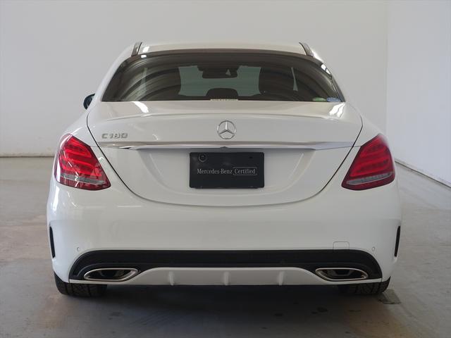 Ｃクラス Ｃ１８０　ローレウスエディション　レーダーセーフティパッケージ　Ｂｌｕｅｔｏｏｔｈ接続　ＣＤ　ＤＶＤ再生　ＥＴＣ　ＬＥＤヘッドライト　ＴＶ　アイドリングストップ　クルーズコントロール　コネクテッド機能　シートヒーター　トランクスルー（4枚目）