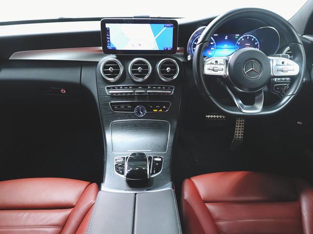 Ｃクラス Ｃ２００　アバンギャルド　ＡＭＧライン　レザーエクスクルーシブパッケージ　レーダーセーフティーパッケージ　Ｂｌｕｅｔｏｏｔｈ接続　ＥＴＣ　ＬＥＤヘッドライト　ＴＶ　アイドリングストップ　クルーズコントロール　コネクテッド機能　シートヒーター（12枚目）