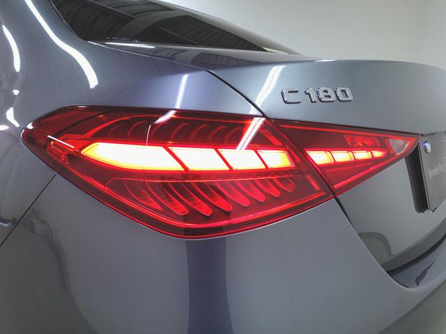 Ｃクラス Ｃ１８０　アバンギャルド　ＡＭＧラインパッケージ　ベーシックパッケージ　Ｂｌｕｅｔｏｏｔｈ接続　ＥＴＣ　ＬＥＤヘッドライト　ＴＶ　アイドリングストップ　クルーズコントロール　コネクテッド機能　サイドカメラ　シートヒーター（5枚目）
