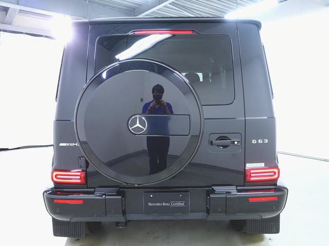 Ｇクラス Ｇ６３　Ｇマニュファクチャプログラム　Ｇマニファクチャーインテリアプラスパッケージ　ＡＭＧナイトパッケージ　Ｂｌｕｅｔｏｏｔｈ接続　ＥＴＣ　ＬＥＤヘッドライト　ＴＶ　アイドリングストップ　クルーズコントロール　コネクテッド機能（7枚目）