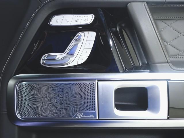 Ｇクラス Ｇ６３　Ｇマニュファクチャプログラム　Ｇマニファクチャーインテリアプラスパッケージ　ＡＭＧナイトパッケージ　Ｂｌｕｅｔｏｏｔｈ接続　ＥＴＣ　ＬＥＤヘッドライト　ＴＶ　アイドリングストップ　クルーズコントロール　コネクテッド機能（22枚目）