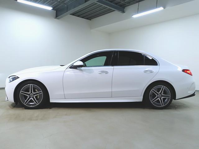 Cクラス C200 4マチック アバンギャルド リアアクスルステアリング AMGライン ベーシックパッケージ Bluetooth接続 ETC LEDヘッドライト TV アイドリングストップ クルーズコントロール コネクテッド機能 サイドカメラ(4枚目)