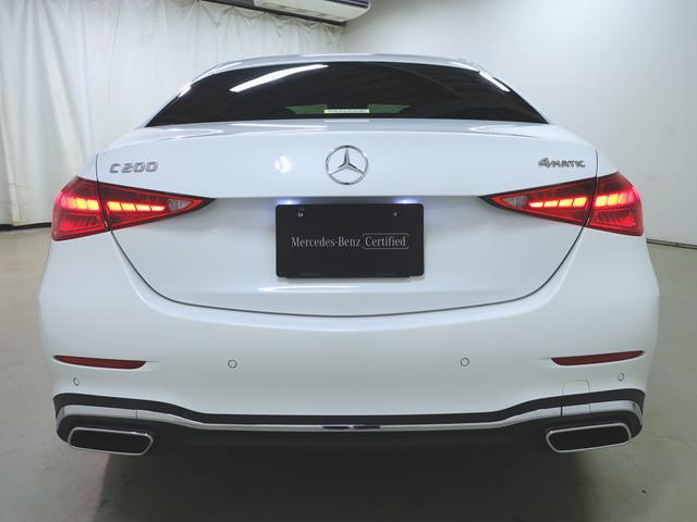 Cクラス C200 4マチック アバンギャルド リアアクスルステアリング AMGライン ベーシックパッケージ Bluetooth接続 ETC LEDヘッドライト TV アイドリングストップ クルーズコントロール コネクテッド機能 サイドカメラ(7枚目)