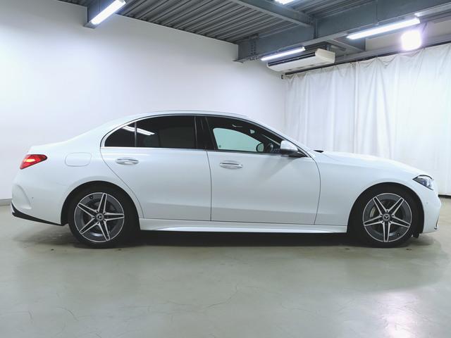 Cクラス C200 4マチック アバンギャルド リアアクスルステアリング AMGライン ベーシックパッケージ Bluetooth接続 ETC LEDヘッドライト TV アイドリングストップ クルーズコントロール コネクテッド機能 サイドカメラ(8枚目)