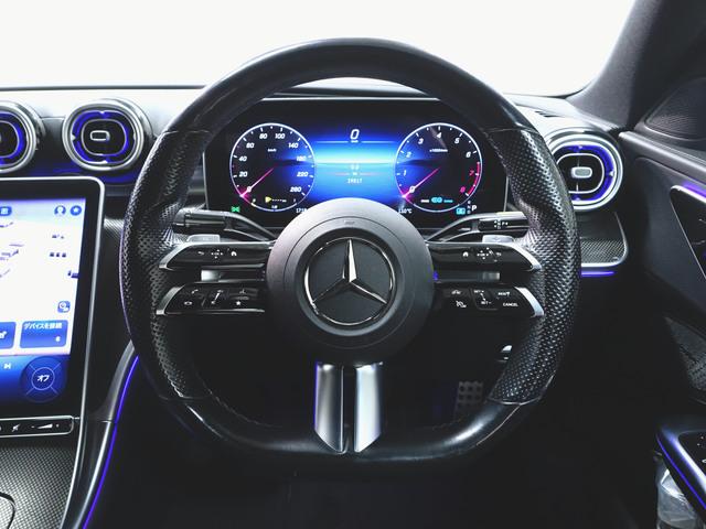 Cクラス C200 4マチック アバンギャルド リアアクスルステアリング AMGライン ベーシックパッケージ Bluetooth接続 ETC LEDヘッドライト TV アイドリングストップ クルーズコントロール コネクテッド機能 サイドカメラ(13枚目)