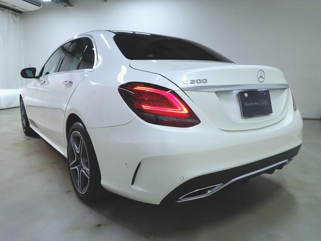 Ｃクラス Ｃ２００　ローレウスエディション　スポーツプラスパッケージ　レザーエクスクルーシブパッケージ　Ｂｌｕｅｔｏｏｔｈ接続　ＥＴＣ　ＬＥＤヘッドライト　ＴＶ　アイドリングストップ　クルーズコントロール　コネクテッド機能　サイドカメラ（6枚目）