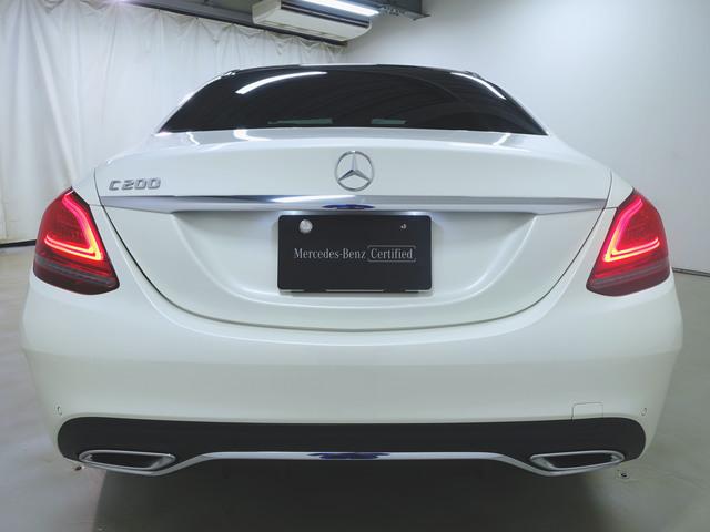 Ｃクラス Ｃ２００　ローレウスエディション　スポーツプラスパッケージ　レザーエクスクルーシブパッケージ　Ｂｌｕｅｔｏｏｔｈ接続　ＥＴＣ　ＬＥＤヘッドライト　ＴＶ　アイドリングストップ　クルーズコントロール　コネクテッド機能　サイドカメラ（7枚目）