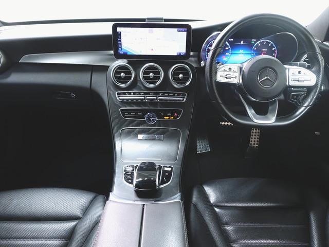 Ｃクラス Ｃ２００　ローレウスエディション　スポーツプラスパッケージ　レザーエクスクルーシブパッケージ　Ｂｌｕｅｔｏｏｔｈ接続　ＥＴＣ　ＬＥＤヘッドライト　ＴＶ　アイドリングストップ　クルーズコントロール　コネクテッド機能　サイドカメラ（12枚目）