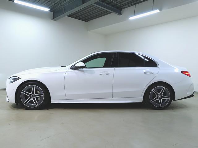 Ｃクラス Ｃ２００　アバンギャルド　リアアクスルステアリング　ＡＭＧライン　ベーシックパッケージ　レザーエクスクルーシブパッケージ　Ｂｌｕｅｔｏｏｔｈ接続　ＥＴＣ　ＬＥＤヘッドライト　ＴＶ　アイドリングストップ　クルーズコントロール　コネクテッド機能（4枚目）