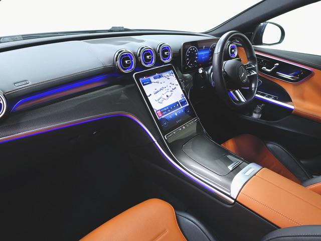 Cクラス C200 アバンギャルド AMGライン レザーエクスクルーシブパッケージ Bluetooth接続 ETC LEDヘッドライト TV アイドリングストップ クルーズコントロール コネクテッド機能 サイドカメラ サンルーフ・ガラスルーフ(11枚目)