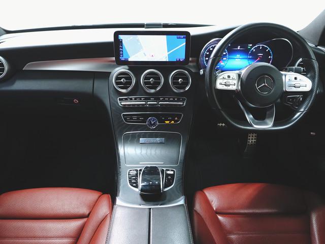 Ｃクラス Ｃ２２０　ｄ　ローレウスエディション　スポーツプラスパッケージ　レザーエクスクルーシブパッケージ　Ｂｌｕｅｔｏｏｔｈ接続　ＥＴＣ　ＬＥＤヘッドライト　ＴＶ　アイドリングストップ　クルーズコントロール　コネクテッド機能　サイドカメラ（12枚目）