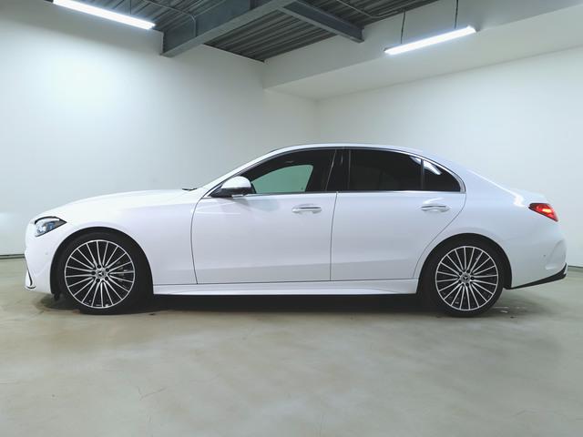 Cクラス C200 スポーツ エクスクルーシブリミテッド Bluetooth接続 ETC LEDヘッドライト TV アイドリングストップ クルーズコントロール コネクテッド機能 サイドカメラ サンルーフ・ガラスルーフ シートエアコン シートヒーター(4枚目)