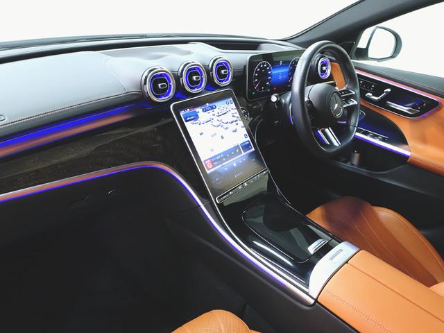 Cクラス C200 スポーツ エクスクルーシブリミテッド Bluetooth接続 ETC LEDヘッドライト TV アイドリングストップ クルーズコントロール コネクテッド機能 サイドカメラ サンルーフ・ガラスルーフ シートエアコン シートヒーター(11枚目)