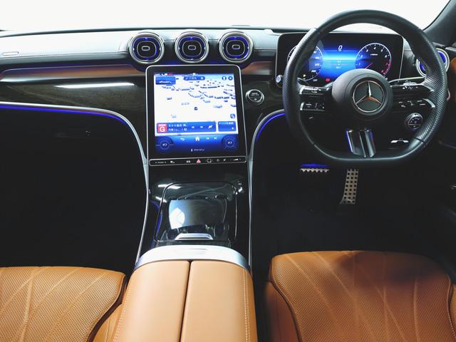 Cクラス C200 スポーツ エクスクルーシブリミテッド Bluetooth接続 ETC LEDヘッドライト TV アイドリングストップ クルーズコントロール コネクテッド機能 サイドカメラ サンルーフ・ガラスルーフ シートエアコン シートヒーター(12枚目)