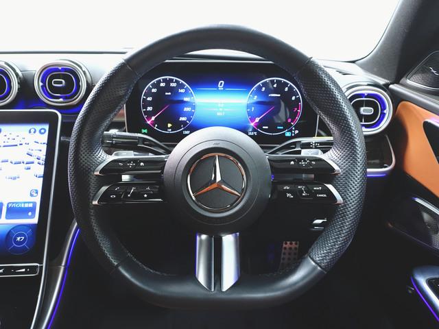Cクラス C200 スポーツ エクスクルーシブリミテッド Bluetooth接続 ETC LEDヘッドライト TV アイドリングストップ クルーズコントロール コネクテッド機能 サイドカメラ サンルーフ・ガラスルーフ シートエアコン シートヒーター(13枚目)
