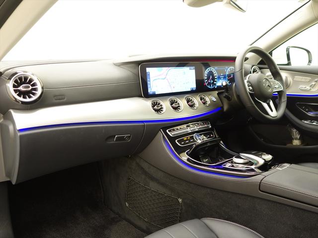 Eクラス E200 クーペ レザーパッケージ Bluetooth接続 ETC LEDヘッドライト TV アイドリングストップ クルーズコントロール コネクテッド機能 サイドカメラ サンルーフ・ガラスルーフ シートヒーター(13枚目)