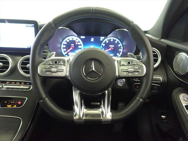 Ｃクラス Ｃ４３　４ＭＡＴＩＣ　Ｂｌｕｅｔｏｏｔｈ接続　ＥＴＣ　ＬＥＤヘッドライト　ＴＶ　アイドリングストップ　クルーズコントロール　コネクテッド機能　サンルーフ・ガラスルーフ　シートヒーター　トランクスルー　ナビ　バックモニター（17枚目）