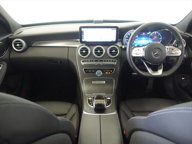 Cクラス C220 d ローレウスエディション スポーツプラスパッケージ Bluetooth接続 ETC LEDヘッドライト TV アイドリングストップ クルーズコントロール コネクテッド機能 サンルーフ・ガラスルーフ シートヒーター(10枚目)