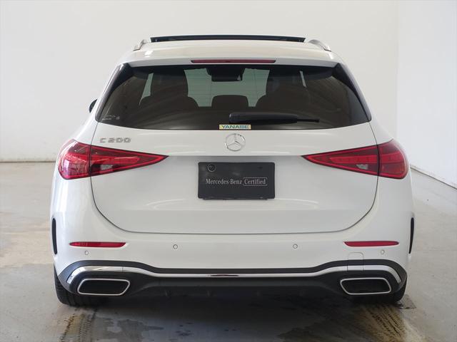 Ｃクラスステーションワゴン Ｃ２００　ステーションワゴン　アバンギャルド　ＡＭＧラインパッケージ　レザーエクスクルーシブパッケージ　ベーシックパッケージ　Ｂｌｕｅｔｏｏｔｈ接続　ＥＴＣ　ＬＥＤヘッドライト　ＴＶ　アイドリングストップ　クルーズコントロール　コネクテッド機能（3枚目）