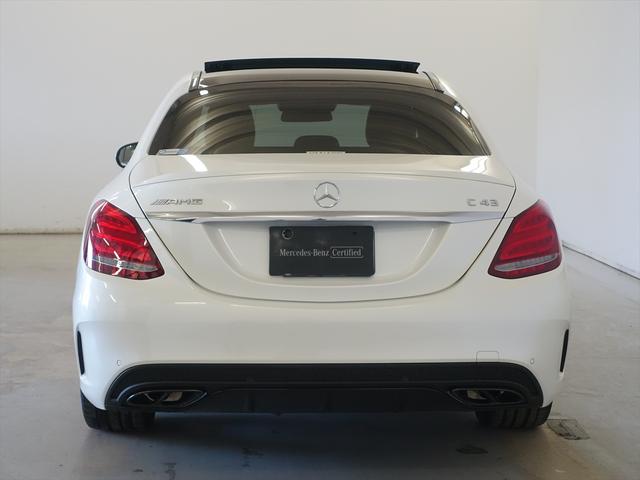 Cクラス C43 4MATIC エクスクルーシブパッケージ Bluetooth接続 CD DVD再生 ETC LEDヘッドライト TV アイドリングストップ クルーズコントロール サンルーフ・ガラスルーフ シートヒーター(3枚目)