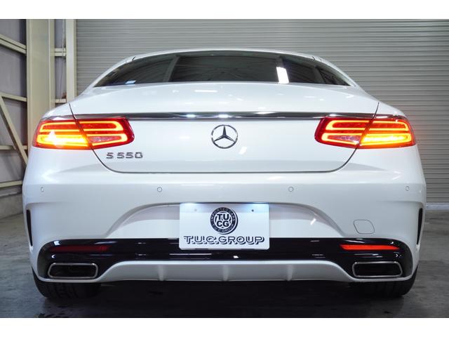 Ｓクラス Ｓ５５０　クーペ　ＡＭＧライン　レザーＥＸＣ＆スワロフスキークリスタルＰＫＧ　レーダーセーフティ　ｄｅｓｇｉｎｏ黒革　ベンチレーター　ダイナミックシート　パノラマＲ　ナビＴＶ　ブルメスター　ＡＭＧエアロ＆２０インチＡＷ　２年保証（49枚目）