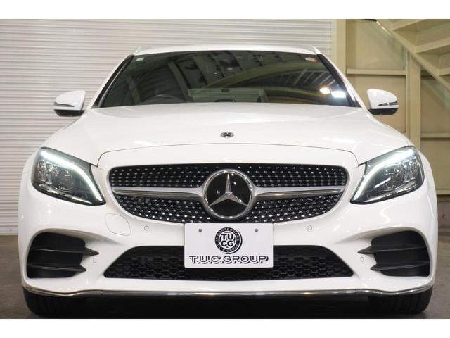 Cクラスステーションワゴン C200ステーションワゴンロレウスEDスポツプラスP レーダーセーフティPKG 後期 黒革 ヒーター 純正ナビ フルセグ Meコネクト CarPlay ヘッドアップD Bカメラ ワイヤレスチャージ AMGエアロ&18インチAW 2年保証(45枚目)