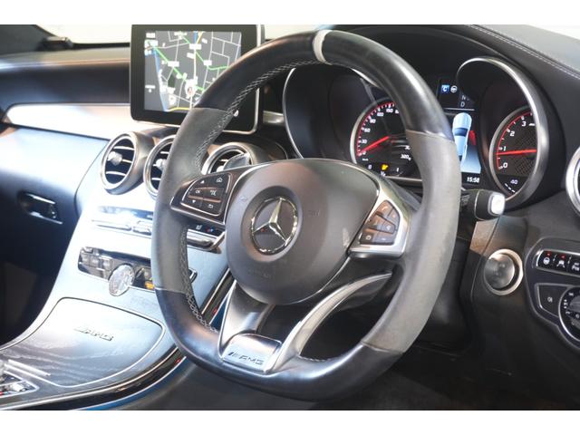 Ｃクラス Ｃ６３　Ｓクーペ　黒ナッパ革　シートヒーター　純正ナビ　フルセグＴＶ　Ｂｕｒｍｅｓｔｅｒ　Ｂカメラ　ＬＥＤヘッドライト　パフォーマンスエグゾースト　エアバランスＰＫＧ　ＡＭＧエアロ＆１９インチＡＷ　２年保証（11枚目）