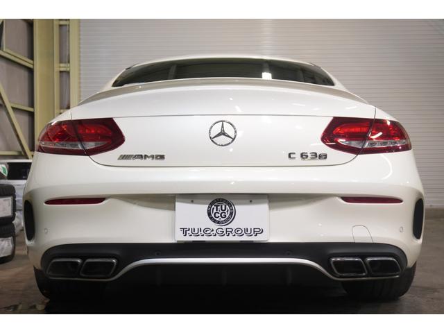 Ｃクラス Ｃ６３　Ｓクーペ　黒ナッパ革　シートヒーター　純正ナビ　フルセグＴＶ　Ｂｕｒｍｅｓｔｅｒ　Ｂカメラ　ＬＥＤヘッドライト　パフォーマンスエグゾースト　エアバランスＰＫＧ　ＡＭＧエアロ＆１９インチＡＷ　２年保証（48枚目）
