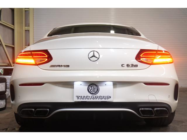 Ｃクラス Ｃ６３　Ｓクーペ　黒ナッパ革　シートヒーター　純正ナビ　フルセグＴＶ　Ｂｕｒｍｅｓｔｅｒ　Ｂカメラ　ＬＥＤヘッドライト　パフォーマンスエグゾースト　エアバランスＰＫＧ　ＡＭＧエアロ＆１９インチＡＷ　２年保証（50枚目）