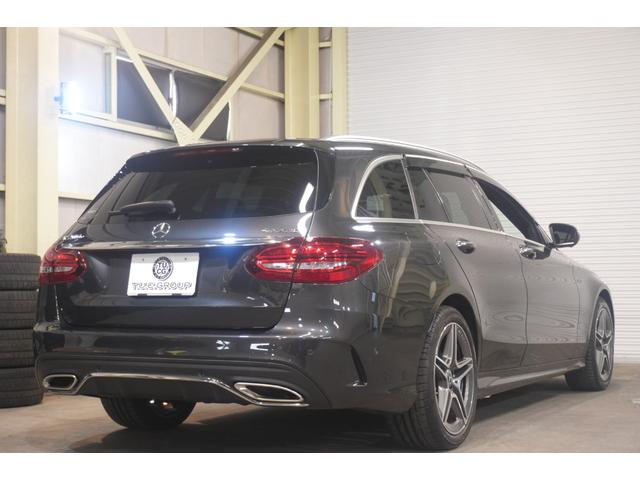 Ｃクラスステーションワゴン Ｃ２００　４マチックステーションワゴンローレウスＥＤ　スポーツ＋＆レザーエクスクルーシブＰＫＧ　後期　茶革　ヒーター＆クーラー　純正ナビ　フルセグＴＶ　ＣａｒＰｌａｙ　ＨＵＤ　Ｂｕｒｍｅｓｔｅｒ　マルチビームＬＥＤ　ＡＭＧエアロ＆１８インチＡＷ　２年保証（31枚目）