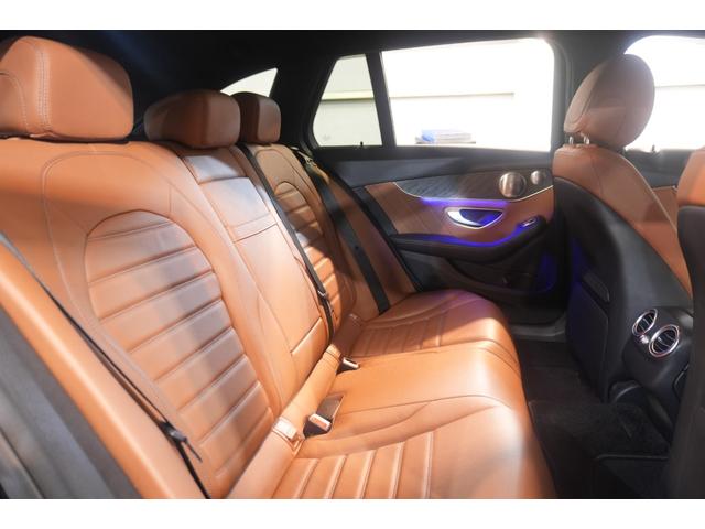 Ｃクラスステーションワゴン Ｃ２００　４マチックステーションワゴンローレウスＥＤ　スポーツ＋＆レザーエクスクルーシブＰＫＧ　後期　茶革　ヒーター＆クーラー　純正ナビ　フルセグＴＶ　ＣａｒＰｌａｙ　ＨＵＤ　Ｂｕｒｍｅｓｔｅｒ　マルチビームＬＥＤ　ＡＭＧエアロ＆１８インチＡＷ　２年保証（35枚目）