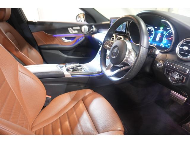 Ｃクラスステーションワゴン Ｃ２００　４マチックステーションワゴンローレウスＥＤ　スポーツ＋＆レザーエクスクルーシブＰＫＧ　後期　茶革　ヒーター＆クーラー　純正ナビ　フルセグＴＶ　ＣａｒＰｌａｙ　ＨＵＤ　Ｂｕｒｍｅｓｔｅｒ　マルチビームＬＥＤ　ＡＭＧエアロ＆１８インチＡＷ　２年保証（41枚目）