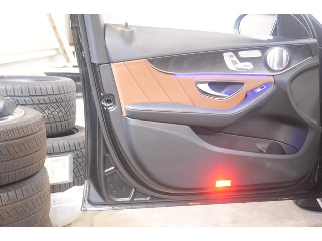 Ｃクラスステーションワゴン Ｃ２００　４マチックステーションワゴンローレウスＥＤ　スポーツ＋＆レザーエクスクルーシブＰＫＧ　後期　茶革　ヒーター＆クーラー　純正ナビ　フルセグＴＶ　ＣａｒＰｌａｙ　ＨＵＤ　Ｂｕｒｍｅｓｔｅｒ　マルチビームＬＥＤ　ＡＭＧエアロ＆１８インチＡＷ　２年保証（50枚目）