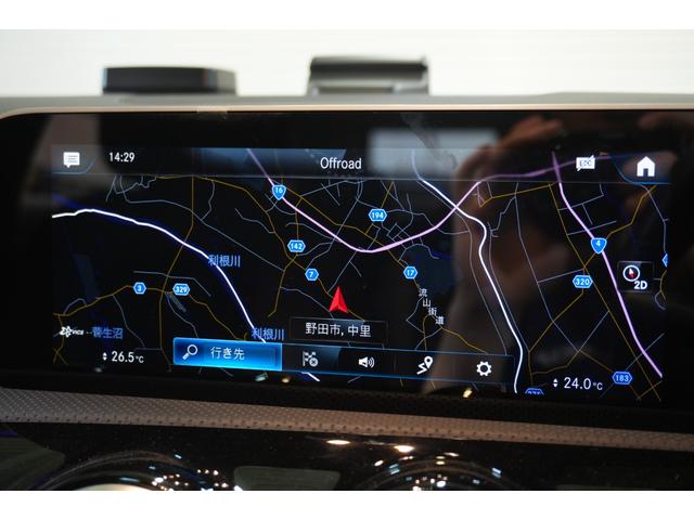 Ａクラスセダン Ａ２５０　４マチックセダン　レザーＥＸＣ＆アドバンスド＆ナビＰＫＧ　黒革　サンルーフ　シートヒーター　ＭＢＵＸナビ　フルセグＴＶ　ＨＵＤ　３６０カメラ　ワイヤレスチャージ　アドバンスドサウンド　１７インチＡＷ　２年保証（13枚目）