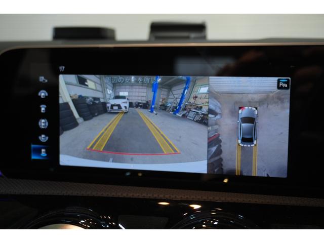 Ａクラスセダン Ａ２５０　４マチックセダン　レザーＥＸＣ＆アドバンスド＆ナビＰＫＧ　黒革　サンルーフ　シートヒーター　ＭＢＵＸナビ　フルセグＴＶ　ＨＵＤ　３６０カメラ　ワイヤレスチャージ　アドバンスドサウンド　１７インチＡＷ　２年保証（14枚目）