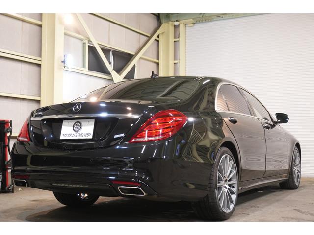 Ｓクラス Ｓ５５０ロング　黒革　ヒーター＆クーラー　パノラマＳＲ　純正ナビ　フルセグＴＶ　３６０カメラ　Ｂｕｒｍｅｓｔｅｒ　エアサス　ＬＥＤヘッドライト　ＡＭＧエアロ＆２０インチＡＷ　２年保証（33枚目）