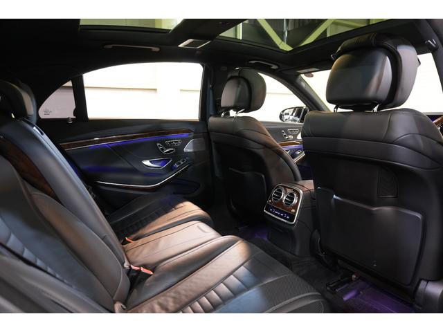 Ｓクラス Ｓ５５０ロング　黒革　ヒーター＆クーラー　パノラマＳＲ　純正ナビ　フルセグＴＶ　３６０カメラ　Ｂｕｒｍｅｓｔｅｒ　エアサス　ＬＥＤヘッドライト　ＡＭＧエアロ＆２０インチＡＷ　２年保証（36枚目）