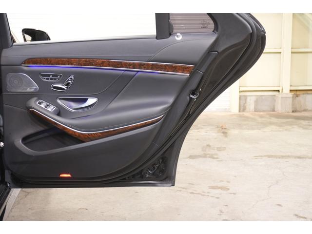 Ｓクラス Ｓ５５０ロング　黒革　ヒーター＆クーラー　パノラマＳＲ　純正ナビ　フルセグＴＶ　３６０カメラ　Ｂｕｒｍｅｓｔｅｒ　エアサス　ＬＥＤヘッドライト　ＡＭＧエアロ＆２０インチＡＷ　２年保証（56枚目）