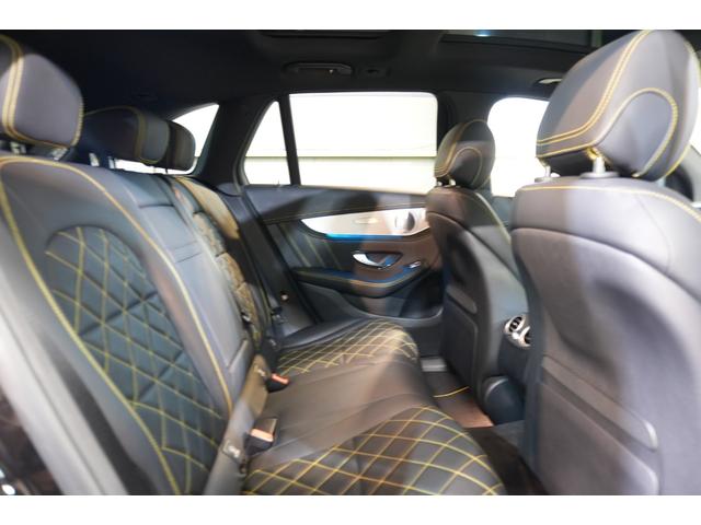 GLC GLC63 S 4マチック+ エディション1 限定15台 専用黒革 サンルーフ ヒーター&ベンチレーター 純正ナビ フルセグTV Burmester 360カメラ HUD LEDヘッドライト パフォーマンスエグゾースト 専用エアロ&21インチAW(33枚目)