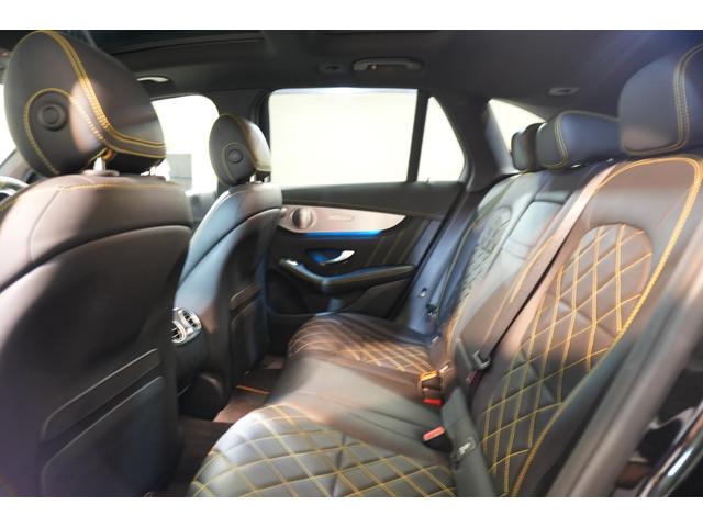 GLC GLC63 S 4マチック+ エディション1 限定15台 専用黒革 サンルーフ ヒーター&ベンチレーター 純正ナビ フルセグTV Burmester 360カメラ HUD LEDヘッドライト パフォーマンスエグゾースト 専用エアロ&21インチAW(35枚目)